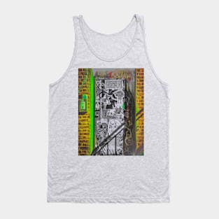 Sticker Wall Brooklyn Street NYC Tank Top